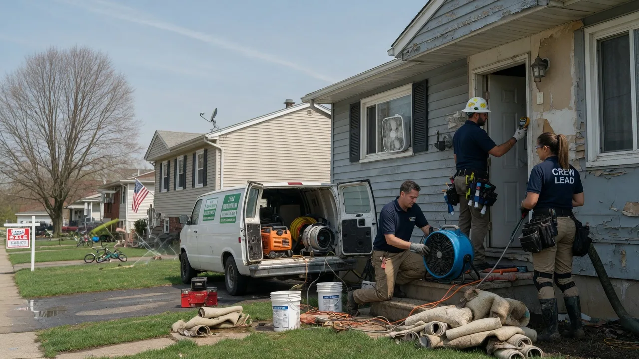Flood Cleanup in National Park, NJ near me